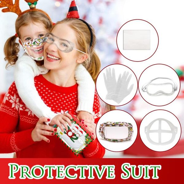 christmas gifts sets 2021 new year party protective suit 1pack=glove*2 + mask pads*10+ mask holder*2 + googles*1+ face mask*2 e111701, Black;white
christmas gifts sets 2021 new year party protective suit 1pack=glove*2 + mask pads*10+ mask holder*2 + googles*1+ face mask*2 e111701, Black;white