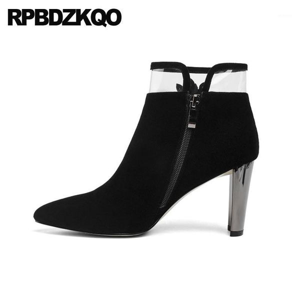 ankle diamond sheepskin rhinestone pointed toe brand women winter boots genuine leather chunky booties shoes high heel big size1, Black
ankle diamond sheepskin rhinestone pointed toe brand women winter boots genuine leather chunky booties shoes high heel big size1, Black