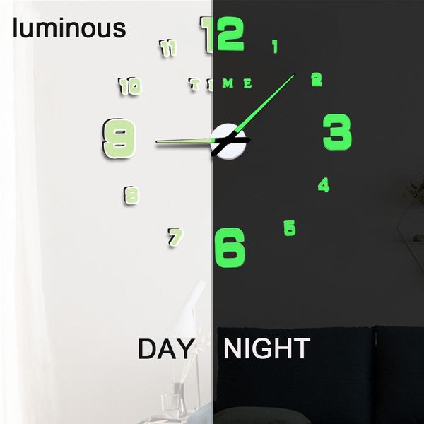 3d luminous real big wall clock rushed mirror sticker diy living room home decor fashion watches quartz large wmtono comb2010
3d luminous real big wall clock rushed mirror sticker diy living room home decor fashion watches quartz large wmtono comb2010