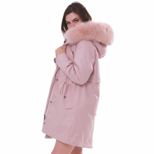 women detachable winter large fur hooded parkas x-long winter jacket women fur lined thick coat women oversize 201103, Black
women detachable winter large fur hooded parkas x-long winter jacket women fur lined thick coat women oversize 201103, Black