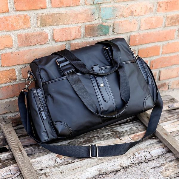 travel bag fitness bag waterproof handbag pu sports men solid color handbag zipper large capacity multifunctional ld046
travel bag fitness bag waterproof handbag pu sports men solid color handbag zipper large capacity multifunctional ld046