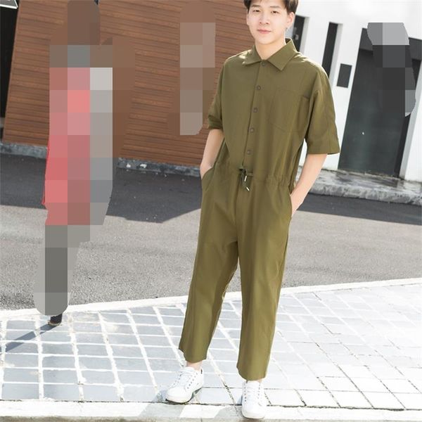 spring and summer short sleeve capris jumpsuit overalls workwear hip hop trendy men's one piece clothes japanese retro oversized casual, Black
spring and summer short sleeve capris jumpsuit overalls workwear hip hop trendy men's one piece clothes japanese retro oversized casual, Black