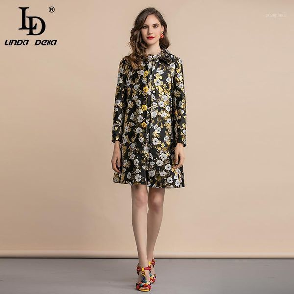 ld linda della autumn winter vintage coat women gorgeous button flower jacquard outwear retro lady overcoat clothes1, Black
ld linda della autumn winter vintage coat women gorgeous button flower jacquard outwear retro lady overcoat clothes1, Black