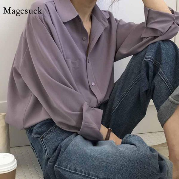 solid long sleeve casual cardigan single breasted plus size chiffon 2020 autumn blouse feminine solid women's shirts 113641, White
solid long sleeve casual cardigan single breasted plus size chiffon 2020 autumn blouse feminine solid women's shirts 113641, White