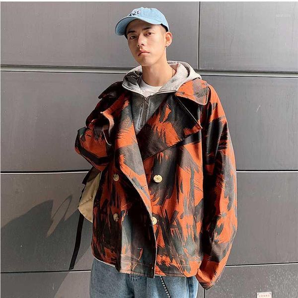 men's jackets men blazer casual suit jacket man fashion printed mens youth streetwear lapel camouflage coat male spring1, Black;brown
men's jackets men blazer casual suit jacket man fashion printed mens youth streetwear lapel camouflage coat male spring1, Black;brown