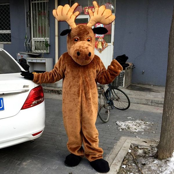 elk deer mascot costume cartoon character size longteng (tm) 034, Red;yellow
elk deer mascot costume cartoon character size longteng (tm) 034, Red;yellow