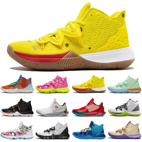 fashion kyrie irving spongebob 5 5s jumpman men basketball shoes friends cny all star mens trainers sports sneakers size 7-12
fashion kyrie irving spongebob 5 5s jumpman men basketball shoes friends cny all star mens trainers sports sneakers size 7-12