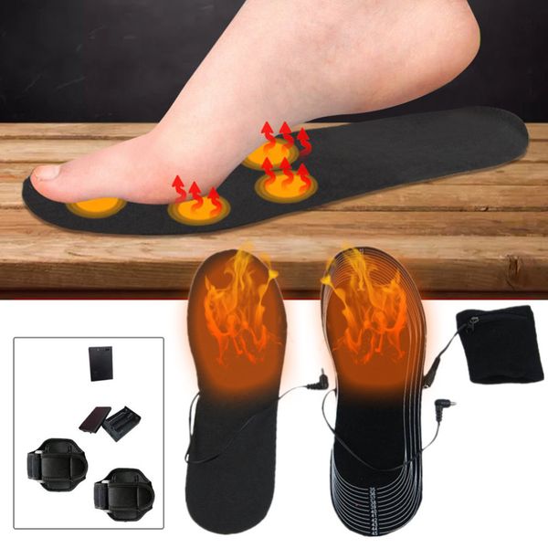 usb heated insoles for shoes charging electric winter warmer foot heating insole boots rechargeable heater pads soles, White;black
usb heated insoles for shoes charging electric winter warmer foot heating insole boots rechargeable heater pads soles, White;black