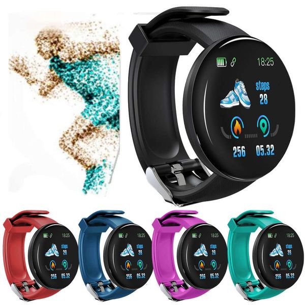 smart sports watch d18 for men and women, automatic round bluetooth wristband, waterproof, android ios tracker, 2020bgt
smart sports watch d18 for men and women, automatic round bluetooth wristband, waterproof, android ios tracker, 2020bgt