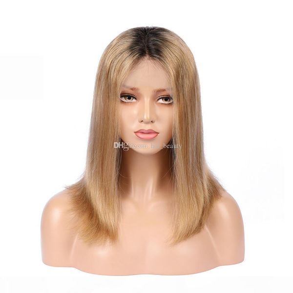 virgin mongolian ombre lace front bob wigs #1b 27 honey blonde two tone colored short bob glueless full lace wigs 130% density, Black;brown
virgin mongolian ombre lace front bob wigs #1b 27 honey blonde two tone colored short bob glueless full lace wigs 130% density, Black;brown