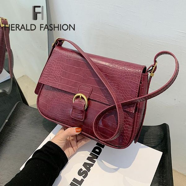 herald fashion casual women's crocodile handbags shoulder messenger bags for women 2021 designer tote lady leather crossbody bag
herald fashion casual women's crocodile handbags shoulder messenger bags for women 2021 designer tote lady leather crossbody bag