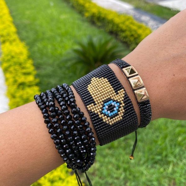 charm bracelets rttooas fatima hamsa hand evil eye bracelet pulseras mujer moda 2021 set female jewelry friendship accessories1, Golden;silver
charm bracelets rttooas fatima hamsa hand evil eye bracelet pulseras mujer moda 2021 set female jewelry friendship accessories1, Golden;silver