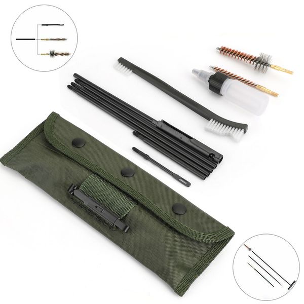 outdoor areyourshop rifle gun cleaning kit set for 5.56mm .223 .22 caliber nylon brush cleaner tactical equipment access
outdoor areyourshop rifle gun cleaning kit set for 5.56mm .223 .22 caliber nylon brush cleaner tactical equipment access