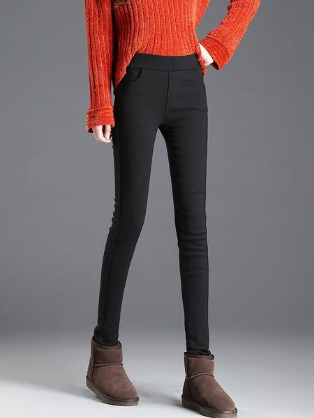 women's trousers spring autumn winter2021 fashion slim warm women high waist pants simple pants for women femme pantalon zjt1032, Black
women's trousers spring autumn winter2021 fashion slim warm women high waist pants simple pants for women femme pantalon zjt1032, Black