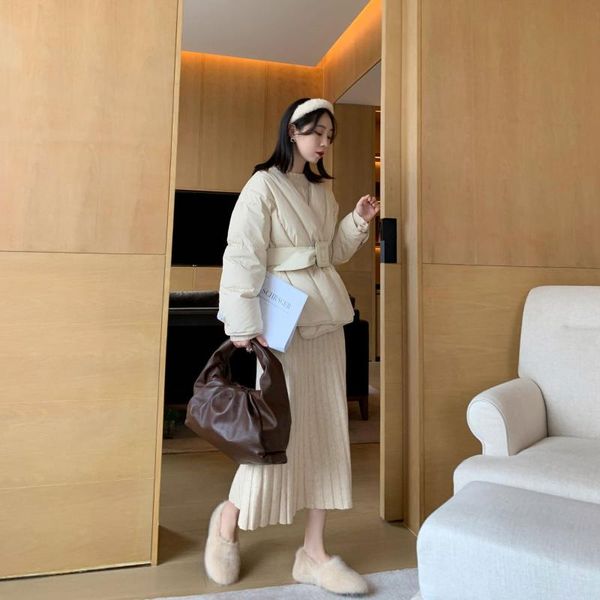 dream dt edition cultivate morality, word buckle white duck down down jacket female thickening 2020 new winter coat, Black
dream dt edition cultivate morality, word buckle white duck down down jacket female thickening 2020 new winter coat, Black