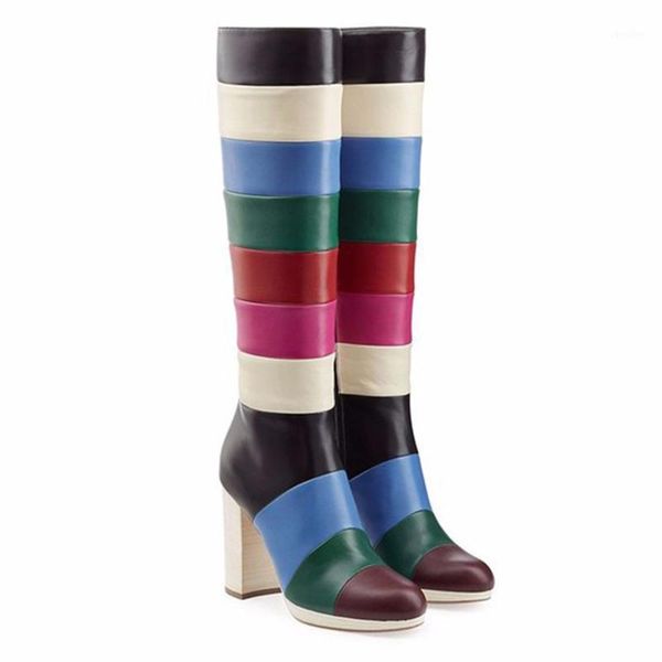 stunning2020 the with same contrast color matching root women's boots rainbow handmade1, Black
stunning2020 the with same contrast color matching root women's boots rainbow handmade1, Black