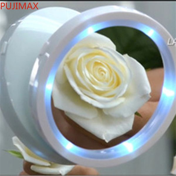 led mirror cosmetic compact crystal magnifying glass makeup mirror swivel action led lights swivel cosmetic tool
led mirror cosmetic compact crystal magnifying glass makeup mirror swivel action led lights swivel cosmetic tool