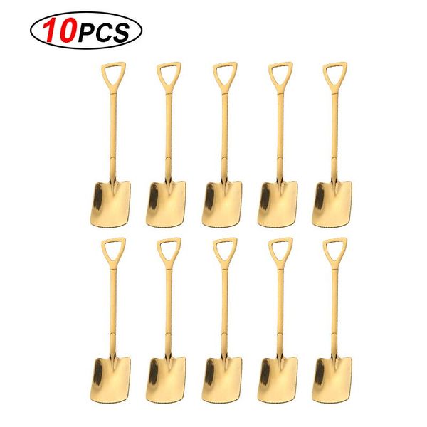 10pc stainless steel shovel coffee spoon set creative tea spoon shovel dessert spoon christmas gift tableware ice tool h jllblt
10pc stainless steel shovel coffee spoon set creative tea spoon shovel dessert spoon christmas gift tableware ice tool h jllblt