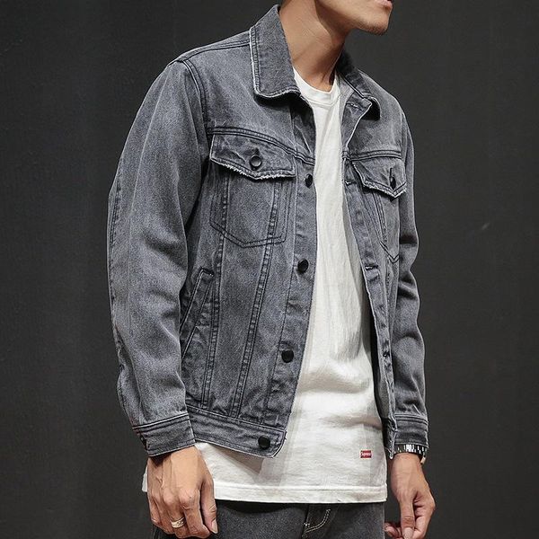 2021 new men jean jacket gray vintage distressed denim jacket men casual men's jean jackets bomber chaquetas hombre, Black;brown
2021 new men jean jacket gray vintage distressed denim jacket men casual men's jean jackets bomber chaquetas hombre, Black;brown