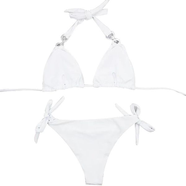 bandage bikini swimwear women brazilian bikini set 2021 solid swimsuit cut out summer beach bathing suits swim, White;black
bandage bikini swimwear women brazilian bikini set 2021 solid swimsuit cut out summer beach bathing suits swim, White;black