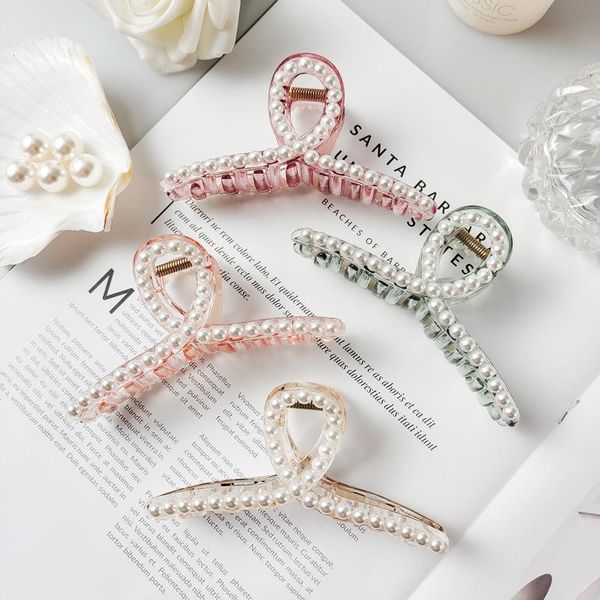 big transparent hollow pearl hair for women hair accessories flower rhinestones hairpins handmade clips
big transparent hollow pearl hair for women hair accessories flower rhinestones hairpins handmade clips