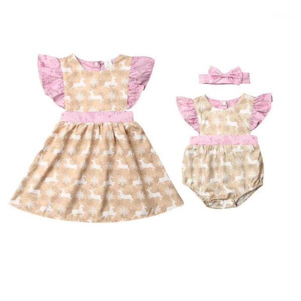 kid baby girl romper sleeveless deers dress christmas outfit big/little sister matching clothes1, Blue
kid baby girl romper sleeveless deers dress christmas outfit big/little sister matching clothes1, Blue
