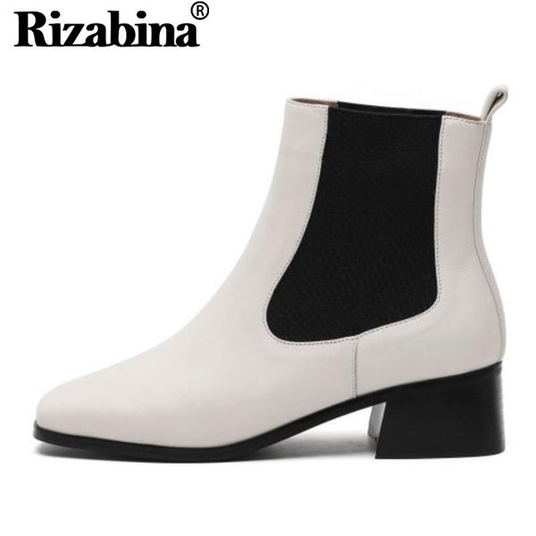 boots rizabina women fashion stretch solid color square head shoes keep warm heels real leather casual footwear size 33-40, Black
boots rizabina women fashion stretch solid color square head shoes keep warm heels real leather casual footwear size 33-40, Black