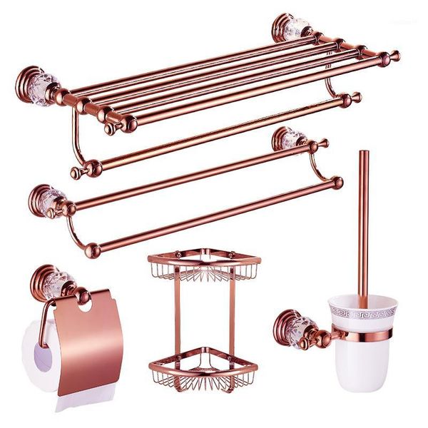 rose gold jade towel rack / bath towel rack set european style bathroom hardware pendant set crystal bathroom accessories1
rose gold jade towel rack / bath towel rack set european style bathroom hardware pendant set crystal bathroom accessories1