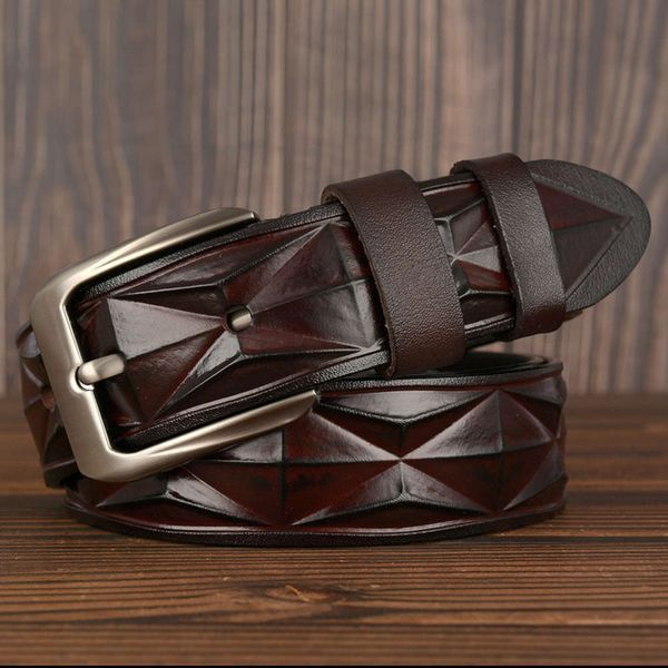 new real fashion personality 3d craft pattern leather leisure men's belt gift, Black;brown
new real fashion personality 3d craft pattern leather leisure men's belt gift, Black;brown