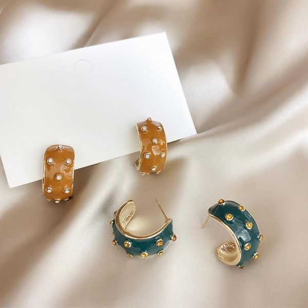 2020 new korean earrings female retro prevent allergy pin zircon earring earrings for women ear ring fashion holiday jewelry, Golden;silver
2020 new korean earrings female retro prevent allergy pin zircon earring earrings for women ear ring fashion holiday jewelry, Golden;silver