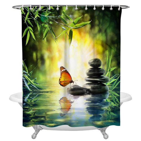 shower curtains butterfly green leaves stone print waterproof polyester bath screen products bathroom curtain home decor
shower curtains butterfly green leaves stone print waterproof polyester bath screen products bathroom curtain home decor