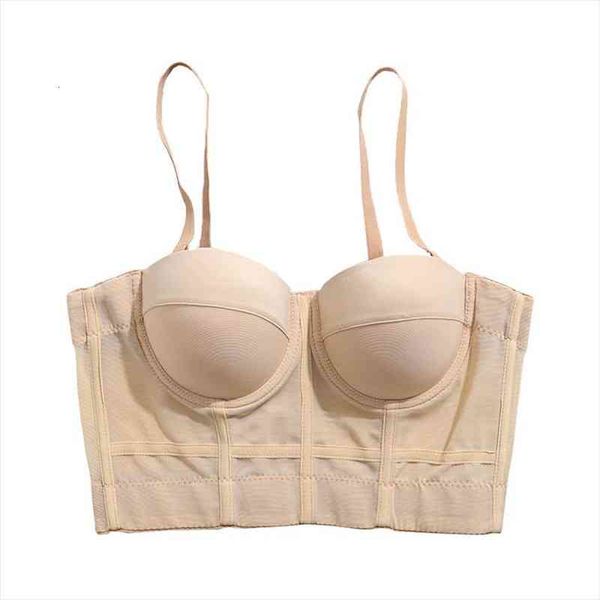 corset to wear out elasticity crop with thin straps women dance performance nightclub casual mujer, White
corset to wear out elasticity crop with thin straps women dance performance nightclub casual mujer, White