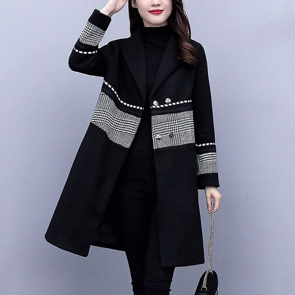 women's pea coat work fall & winter regular coat regular fit streetwear jacket long sleeve color block patchwork black f7wa#, Tan;black
women's pea coat work fall & winter regular coat regular fit streetwear jacket long sleeve color block patchwork black f7wa#, Tan;black