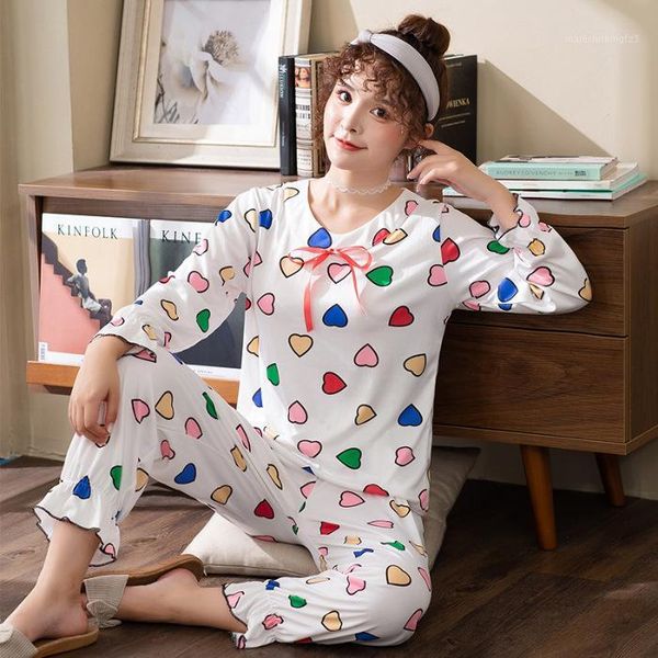 women's sleepwear women cartoon pajamas set long-sleeved casual stripe double-sided home clothing two piece suit milk shreds nightwear1, Black;red
women's sleepwear women cartoon pajamas set long-sleeved casual stripe double-sided home clothing two piece suit milk shreds nightwear1, Black;red