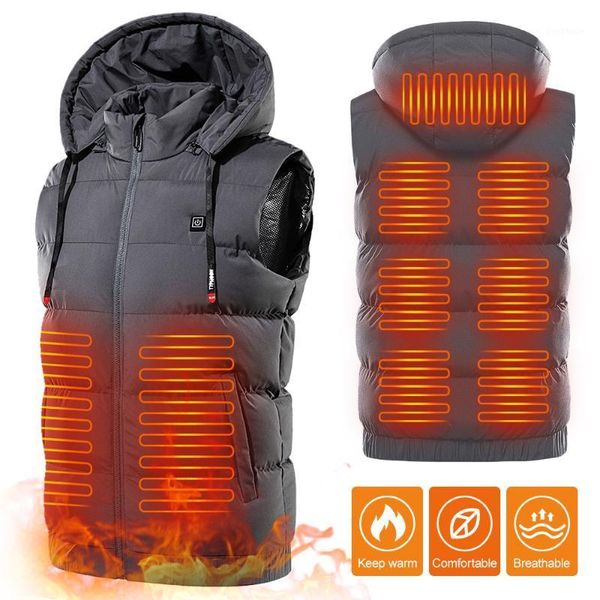 outdoor t-shirts usb heated vest portable heating warm electric water-resistant hooded tactical for men women1, Gray;blue
outdoor t-shirts usb heated vest portable heating warm electric water-resistant hooded tactical for men women1, Gray;blue