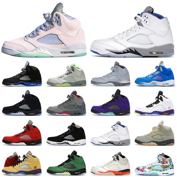 men basketball shoes 5 5s easter shattered backboard bluebird green bean what the stealth mens trainers sports sneakers
men basketball shoes 5 5s easter shattered backboard bluebird green bean what the stealth mens trainers sports sneakers