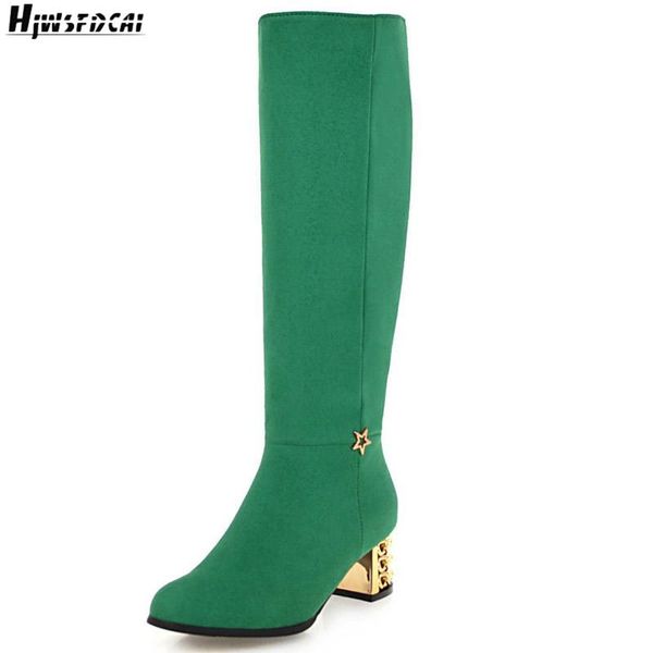 boots hjwsfdcai women round toe metal decor warm hjgh chunky heel plush in ladies fashion long side zipper mujer shoes, Black
boots hjwsfdcai women round toe metal decor warm hjgh chunky heel plush in ladies fashion long side zipper mujer shoes, Black