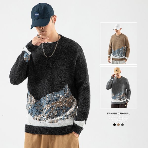 2021 new fashion classic o-neck striped sweater men's oversize pull plus size -5xl long sleeves pullover for autumn spring winter ylbb, White;black
2021 new fashion classic o-neck striped sweater men's oversize pull plus size -5xl long sleeves pullover for autumn spring winter ylbb, White;black