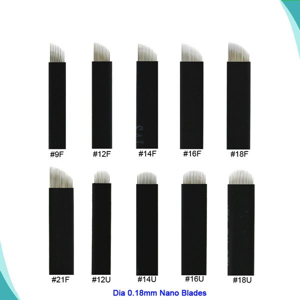 100pcs thin 0.18mm nano blades microblading needles permanent makeup eyebrow tattoo needle blade microblade 3d embroidery
100pcs thin 0.18mm nano blades microblading needles permanent makeup eyebrow tattoo needle blade microblade 3d embroidery
