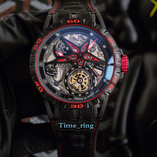high version excalibur rddbex0479 skeleton dial black steel case automatic mechanical movement mens watch black leather strap sport watches, Slivery;brown
high version excalibur rddbex0479 skeleton dial black steel case automatic mechanical movement mens watch black leather strap sport watches, Slivery;brown