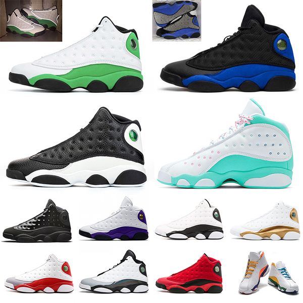 jumpman flint 13 men women basketball shoes 13s reflective hyper royal lucky green playground rivals outdoor mens sports sneakers trainers, White;red
jumpman flint 13 men women basketball shoes 13s reflective hyper royal lucky green playground rivals outdoor mens sports sneakers trainers, White;red