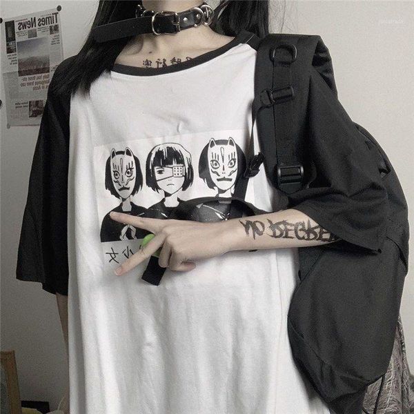 women's t-shirt summer japanese harajuku t shirt for women ladies short sleeve tshirt tee ulzzang korean kawaii teenage clothes streetw, White
women's t-shirt summer japanese harajuku t shirt for women ladies short sleeve tshirt tee ulzzang korean kawaii teenage clothes streetw, White
