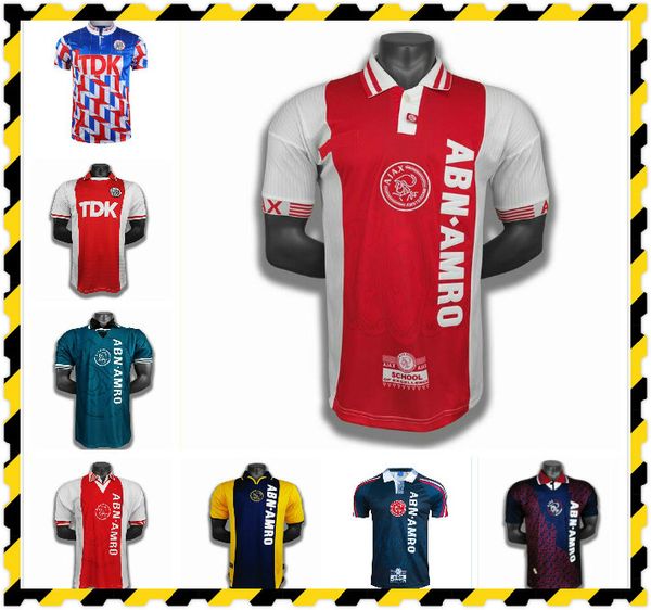 97/98 ajax red retro edition soccer trackys 94/95 04 05 ajax litmanen kluivert de booer seedorf davids 1990 00/01 футбольная рубашка, Black;yellow
97/98 ajax red retro edition soccer trackys 94/95 04 05 ajax litmanen kluivert de booer seedorf davids 1990 00/01 футбольная рубашка, Black;yellow