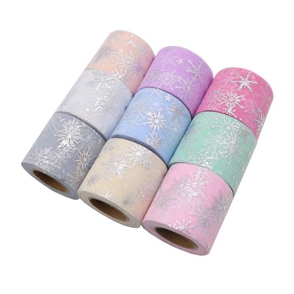 6 см снежинки ленты 25yards roll tulle roll tutu свадебные вечеринки украшения головные уборы праздничная сетка мода серебряный лук 60 мм wm
6 см снежинки ленты 25yards roll tulle roll tutu свадебные вечеринки украшения головные уборы праздничная сетка мода серебряный лук 60 мм wm