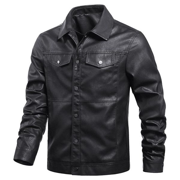 men's fur & faux mens jackets v arrive motorcycle leather jacket men jaqueta de couro masculina coats male, Black
men's fur & faux mens jackets v arrive motorcycle leather jacket men jaqueta de couro masculina coats male, Black