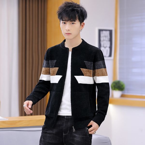 spring autumn mens jackets streetwear personalized long sleeve jacket men casual japan style slim clothes men coat 2020, Black;brown
spring autumn mens jackets streetwear personalized long sleeve jacket men casual japan style slim clothes men coat 2020, Black;brown