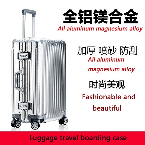 aluminum-magnesium boarding rolling luggage business cabin case spinner travel trolley suitcase wheels suitcases
aluminum-magnesium boarding rolling luggage business cabin case spinner travel trolley suitcase wheels suitcases