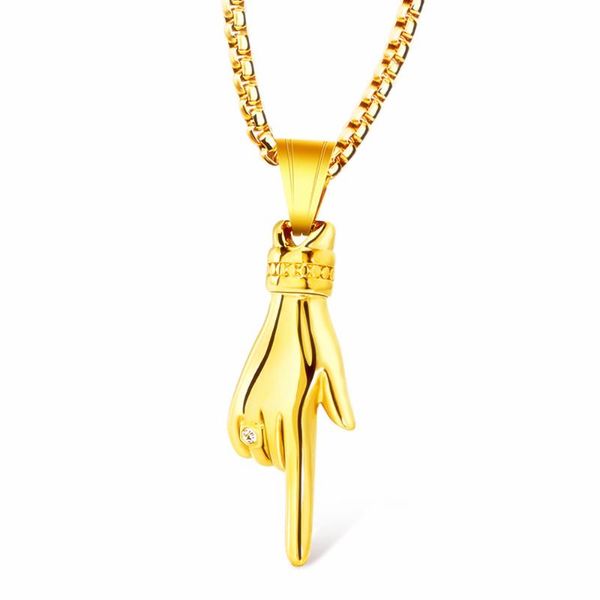 chains finger pendant necklace men's hip hop rock jewelry stainless steel gold silver color hands love necklaces for women jewellry
chains finger pendant necklace men's hip hop rock jewelry stainless steel gold silver color hands love necklaces for women jewellry