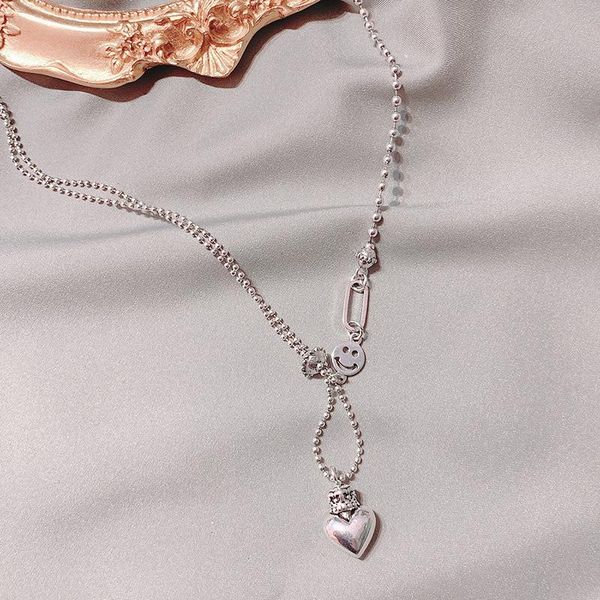 chains pearl angel pendant choker necklace for women wedding punk lasso big chunky thick lock chain jewelry, Silver
chains pearl angel pendant choker necklace for women wedding punk lasso big chunky thick lock chain jewelry, Silver