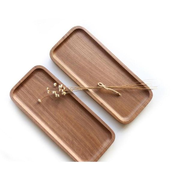 new wooden dishes tray rectangular black walnut sushi snack plate with handle solid wood plates wmtann new_dhbest
new wooden dishes tray rectangular black walnut sushi snack plate with handle solid wood plates wmtann new_dhbest